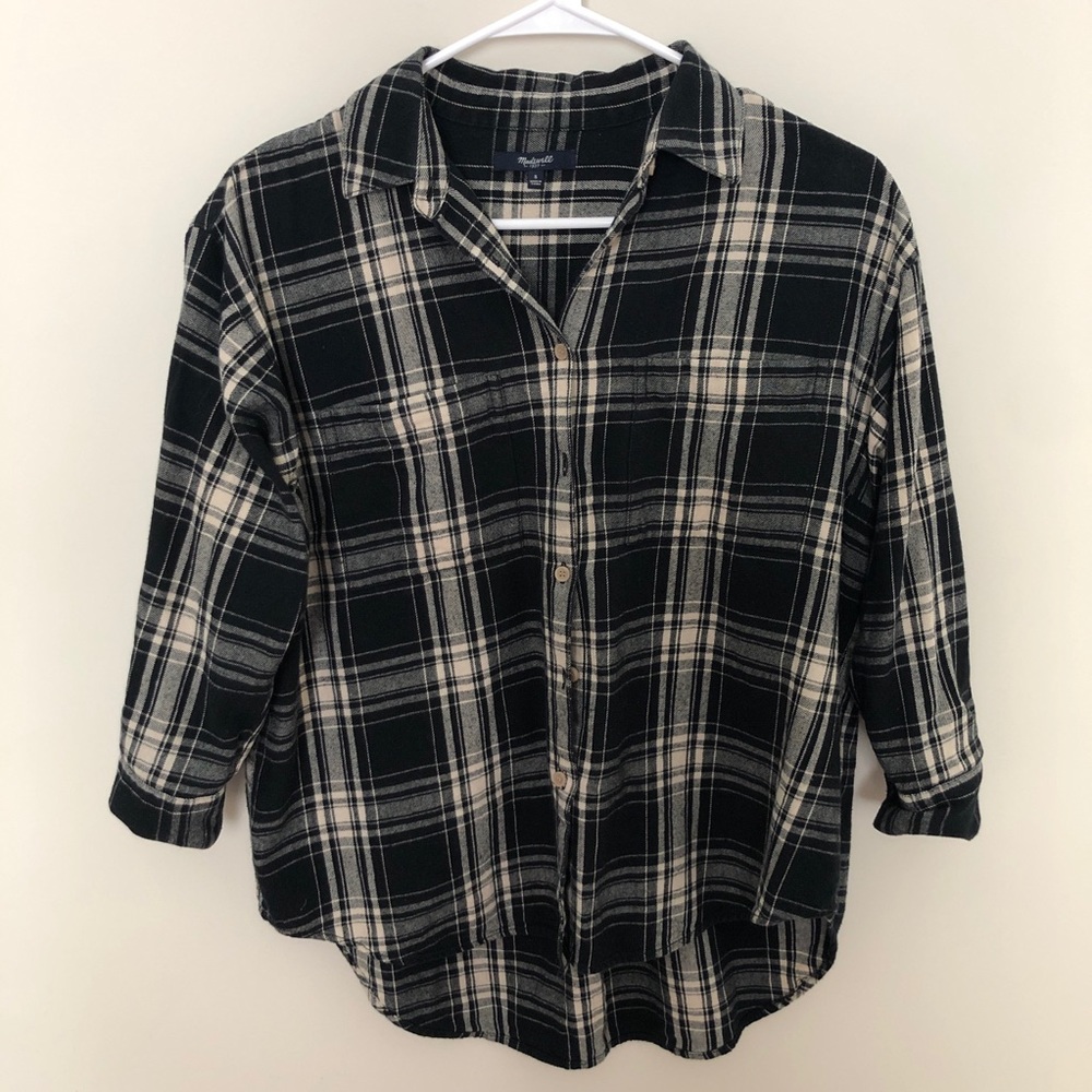 Madewell Flannel Button Down